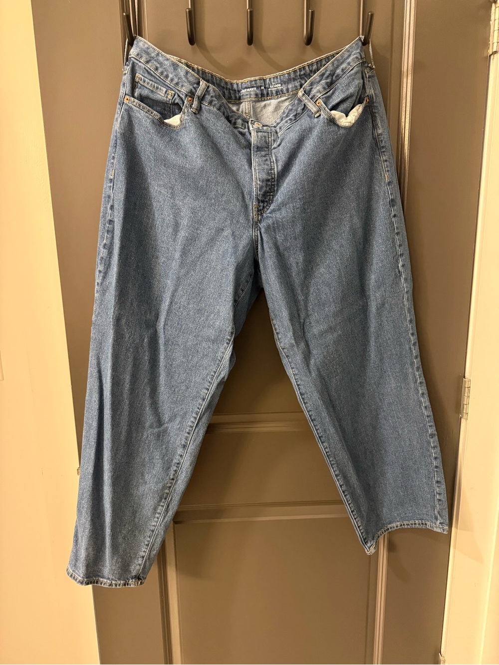 Old Navy Light Blue O.G. High-Rise Loose Jeans